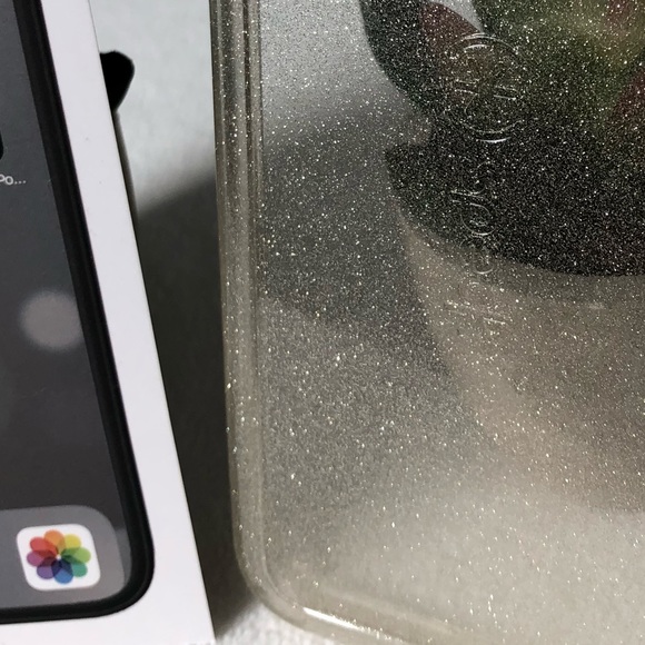 Speck Clear Gold Shimmer IPhone 8 Cell Phone Case - Picture 6 of 8